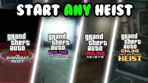 how to start casino heist gta v